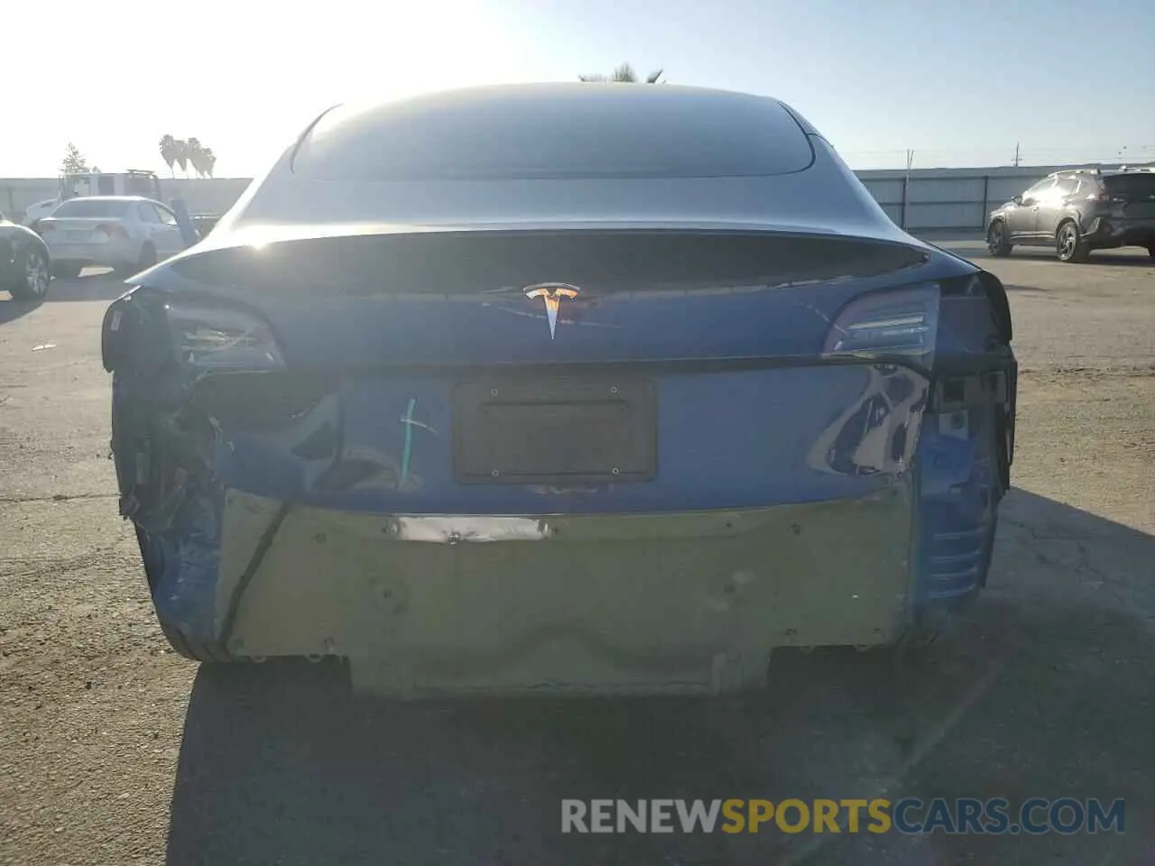 6 Photograph of a damaged car 5YJ3E1EA0PF448501 TESLA MODEL 3 2023