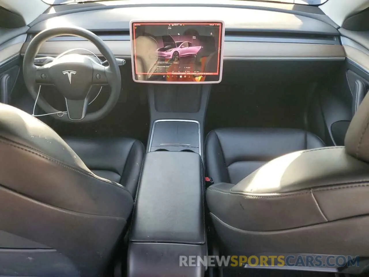 8 Photograph of a damaged car 5YJ3E1EA0PF448501 TESLA MODEL 3 2023
