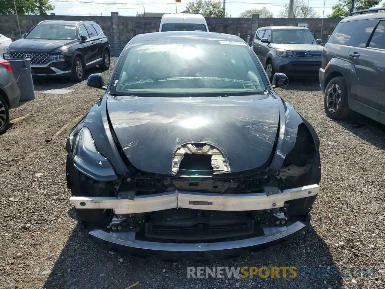 5 Photograph of a damaged car 5YJ3E1EA0PF449163 TESLA MODEL 3 2023