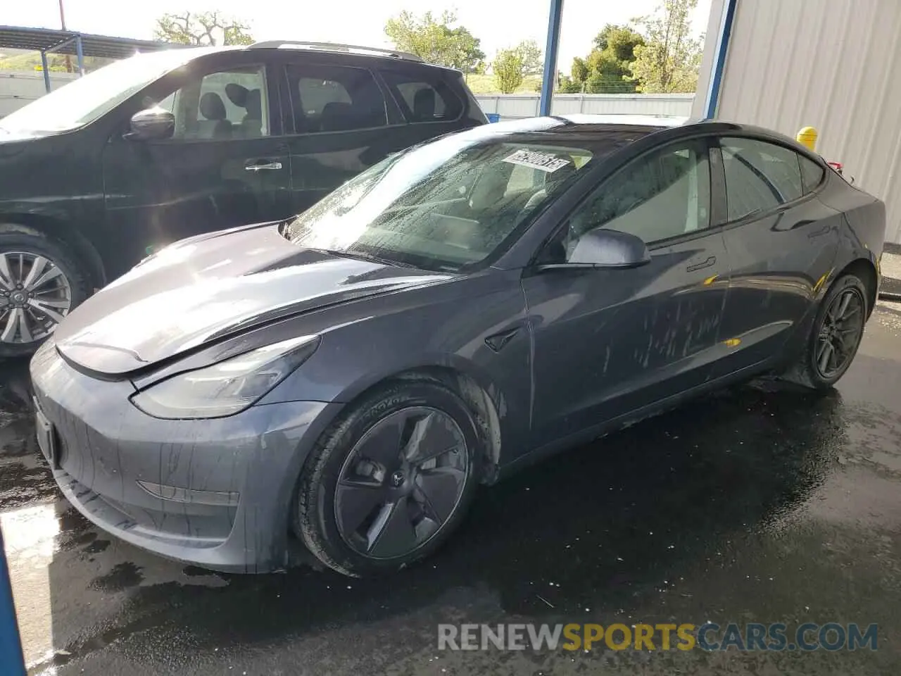 1 Photograph of a damaged car 5YJ3E1EA0PF449499 TESLA MODEL 3 2023