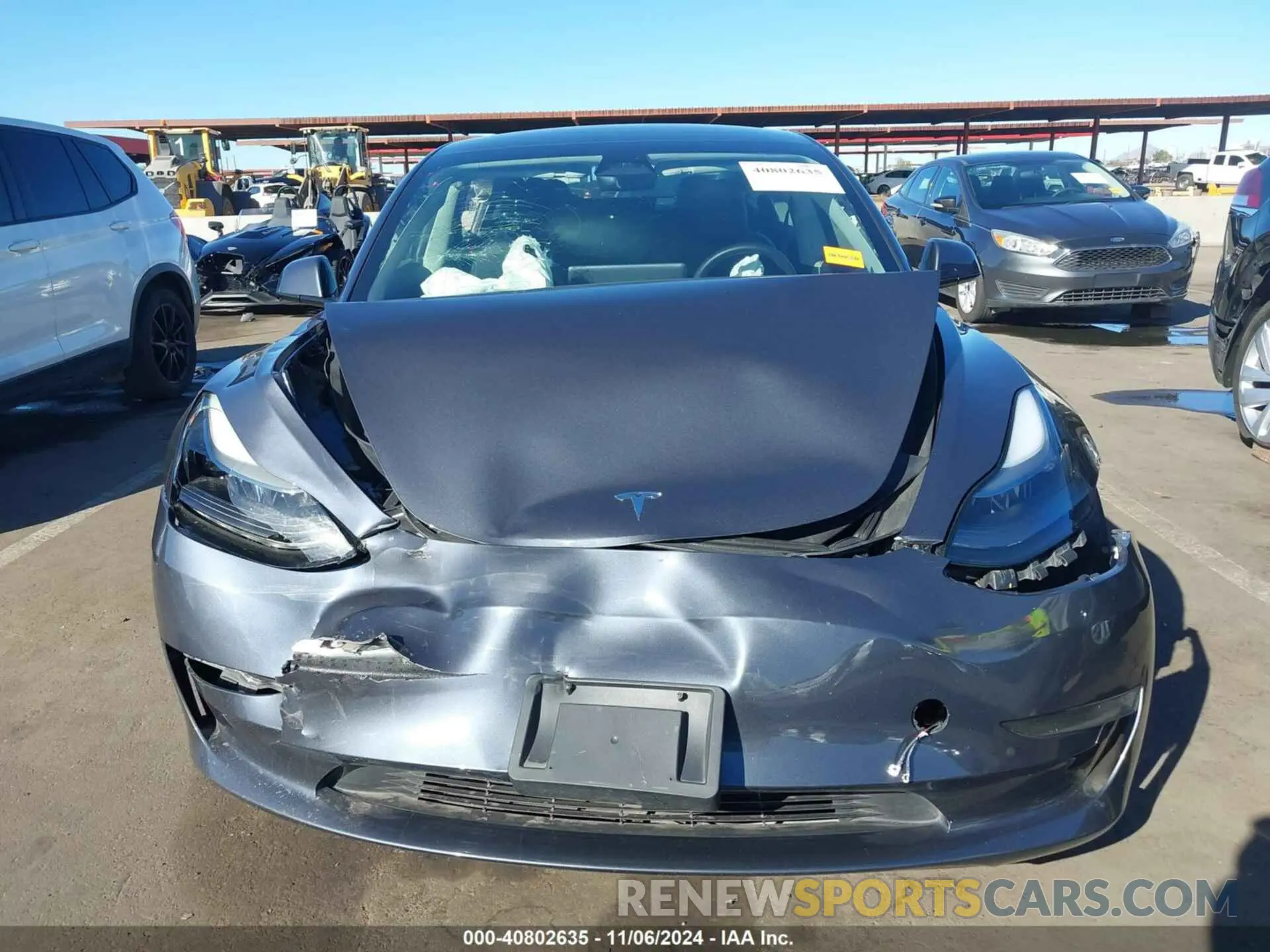 11 Photograph of a damaged car 5YJ3E1EA0PF454573 TESLA MODEL 3 2023