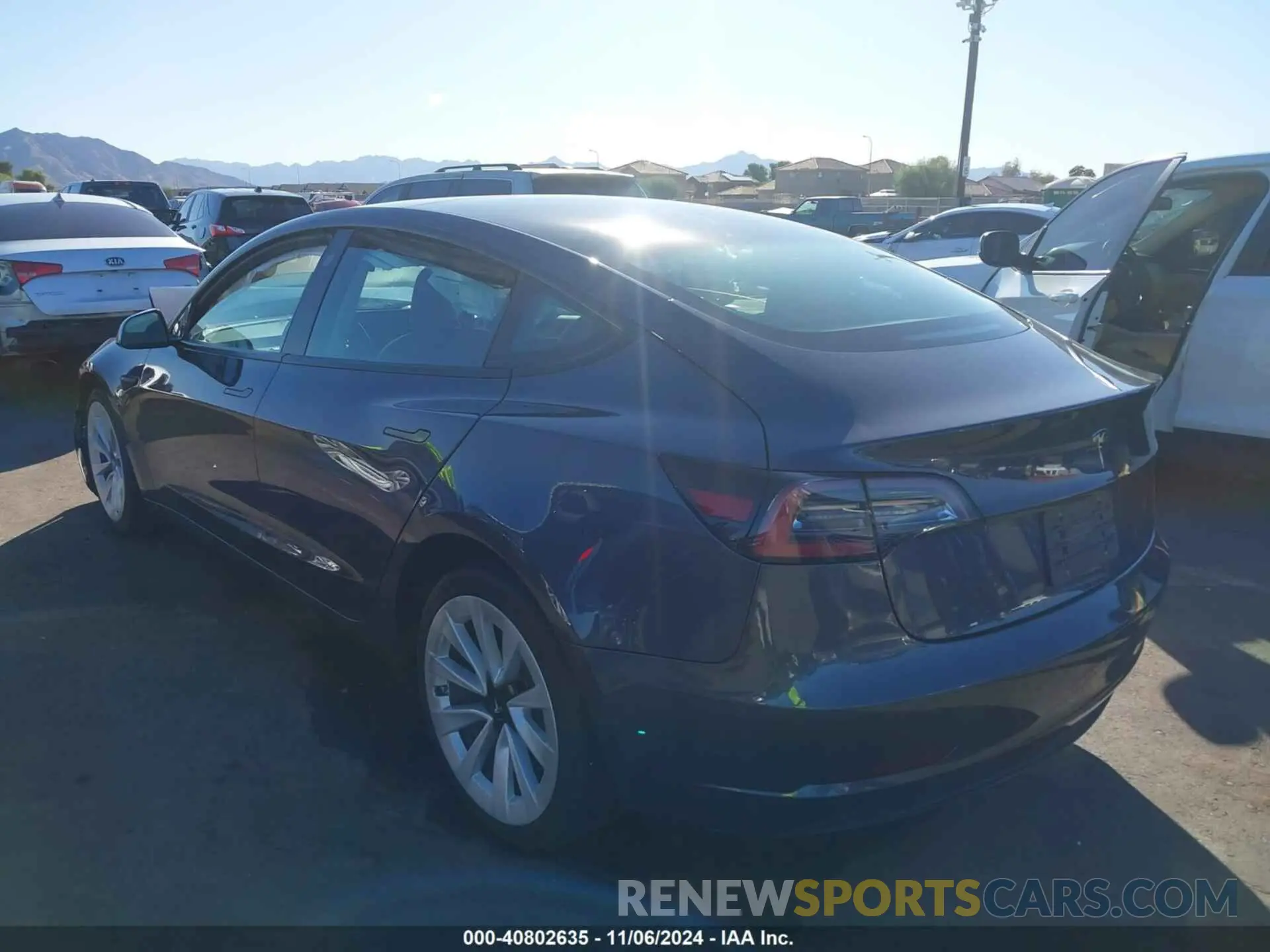 3 Photograph of a damaged car 5YJ3E1EA0PF454573 TESLA MODEL 3 2023