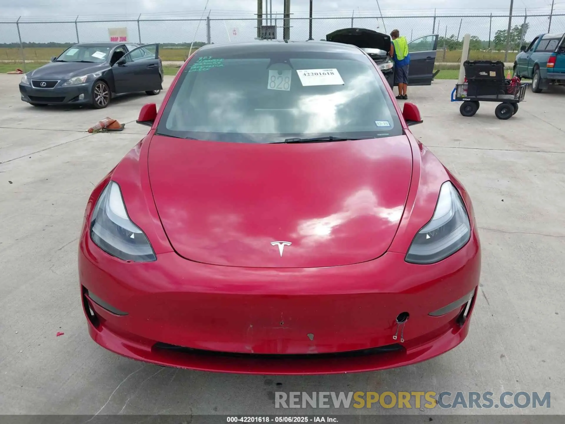 11 Photograph of a damaged car 5YJ3E1EA0PF455058 TESLA MODEL 3 2023