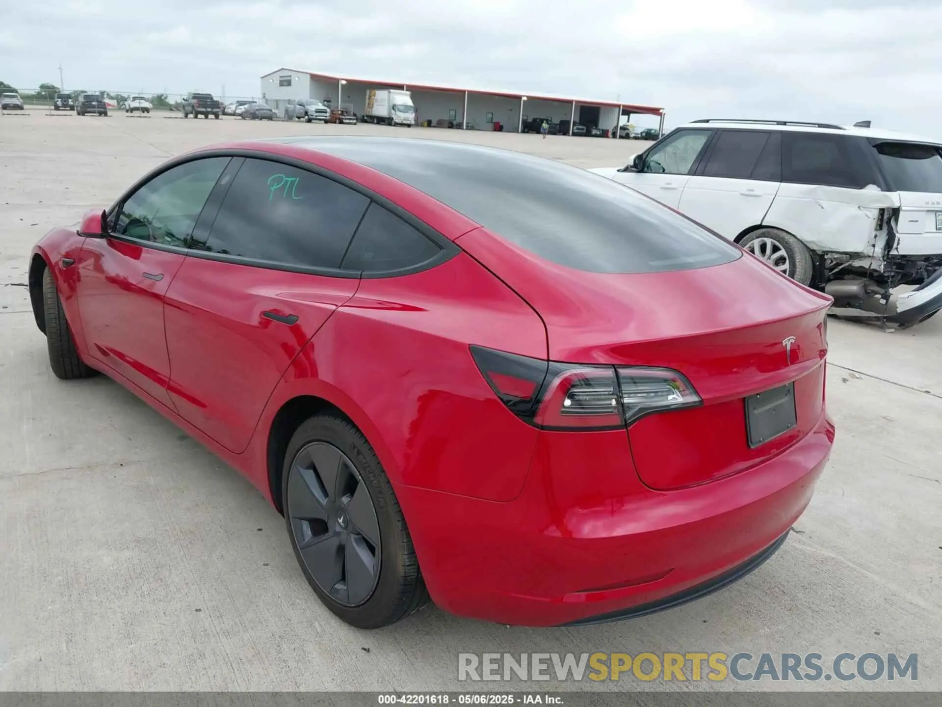 3 Photograph of a damaged car 5YJ3E1EA0PF455058 TESLA MODEL 3 2023