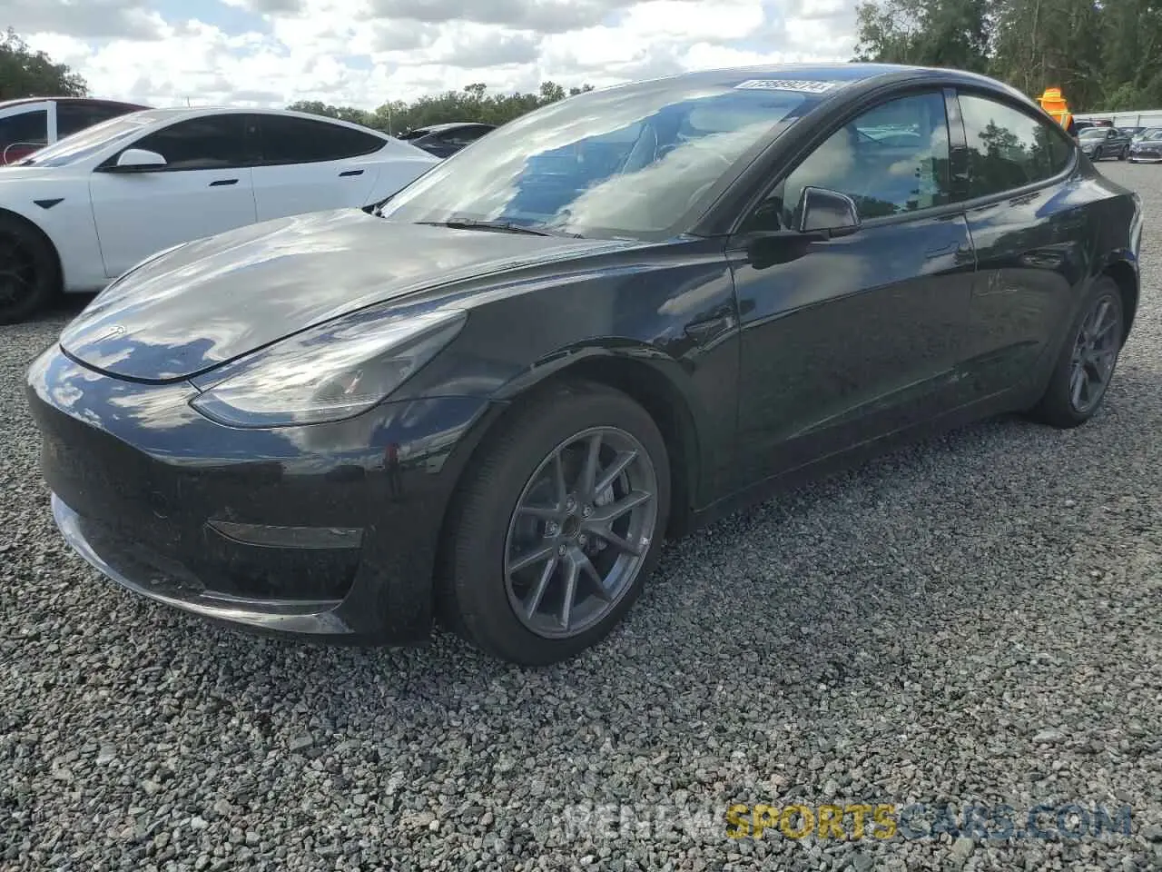 1 Photograph of a damaged car 5YJ3E1EA0PF455481 TESLA MODEL 3 2023