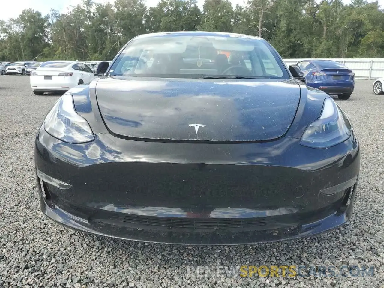 5 Photograph of a damaged car 5YJ3E1EA0PF455481 TESLA MODEL 3 2023