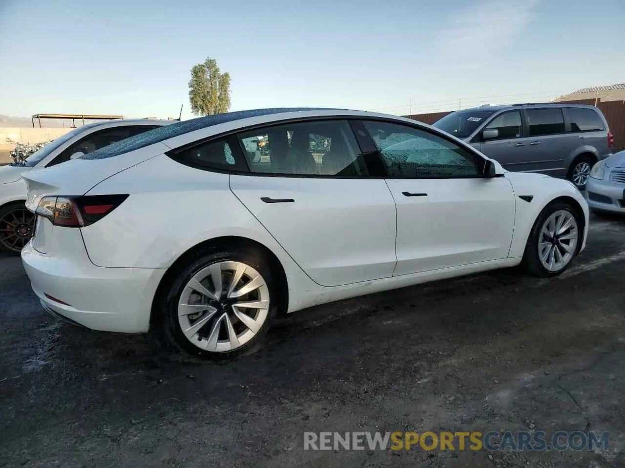 3 Photograph of a damaged car 5YJ3E1EA0PF457747 TESLA MODEL 3 2023