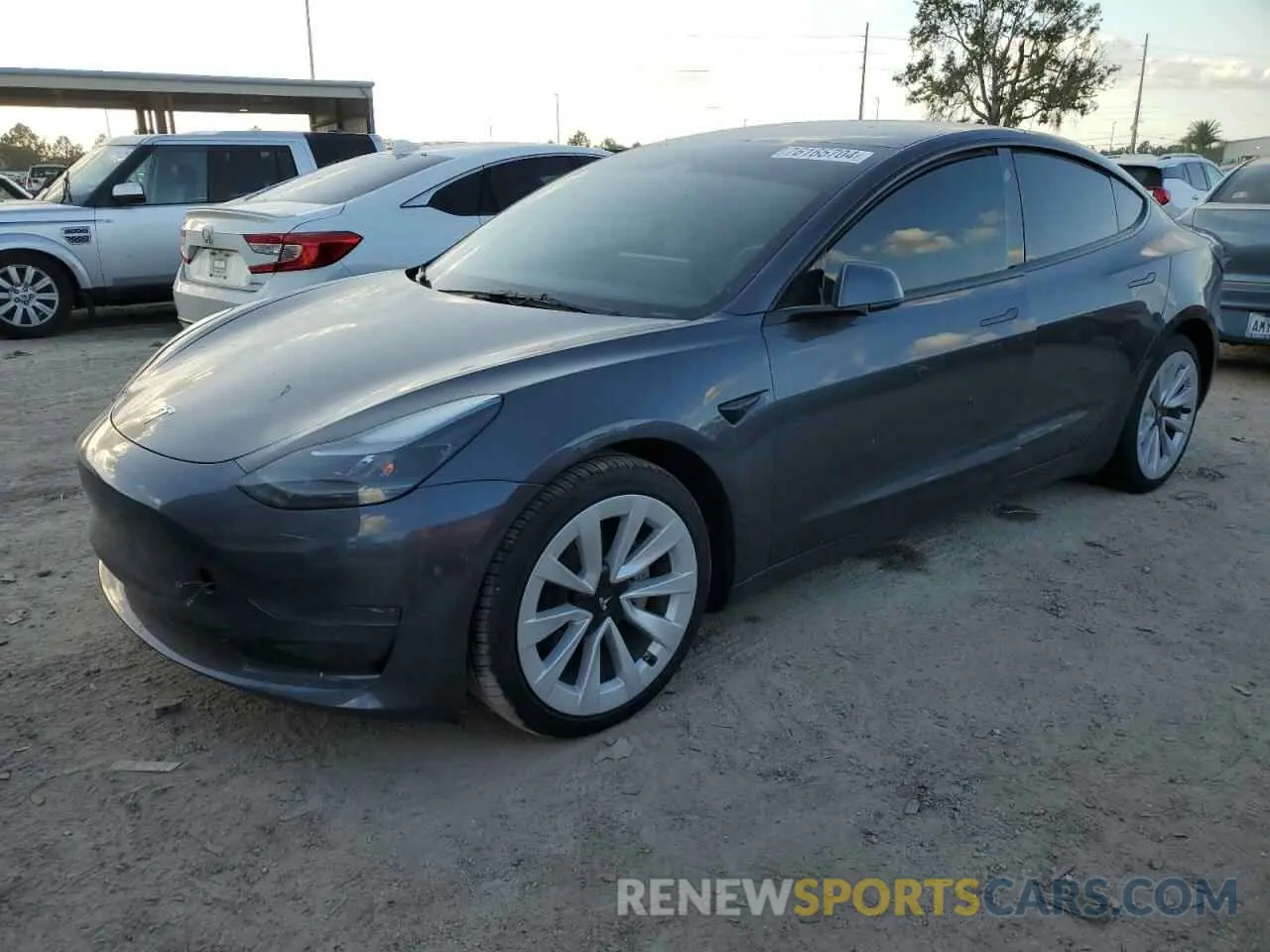 1 Photograph of a damaged car 5YJ3E1EA0PF458171 TESLA MODEL 3 2023