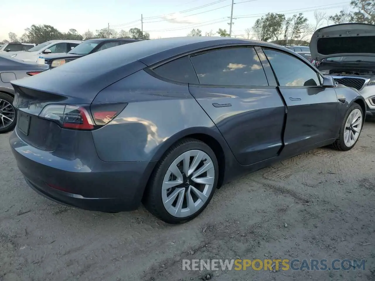 3 Photograph of a damaged car 5YJ3E1EA0PF458171 TESLA MODEL 3 2023