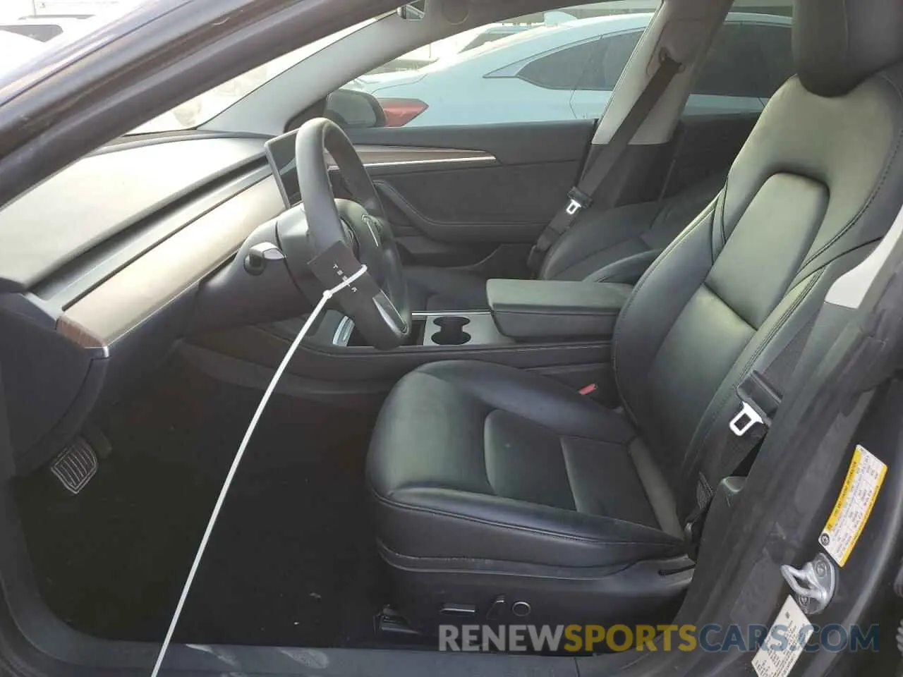 7 Photograph of a damaged car 5YJ3E1EA0PF458171 TESLA MODEL 3 2023