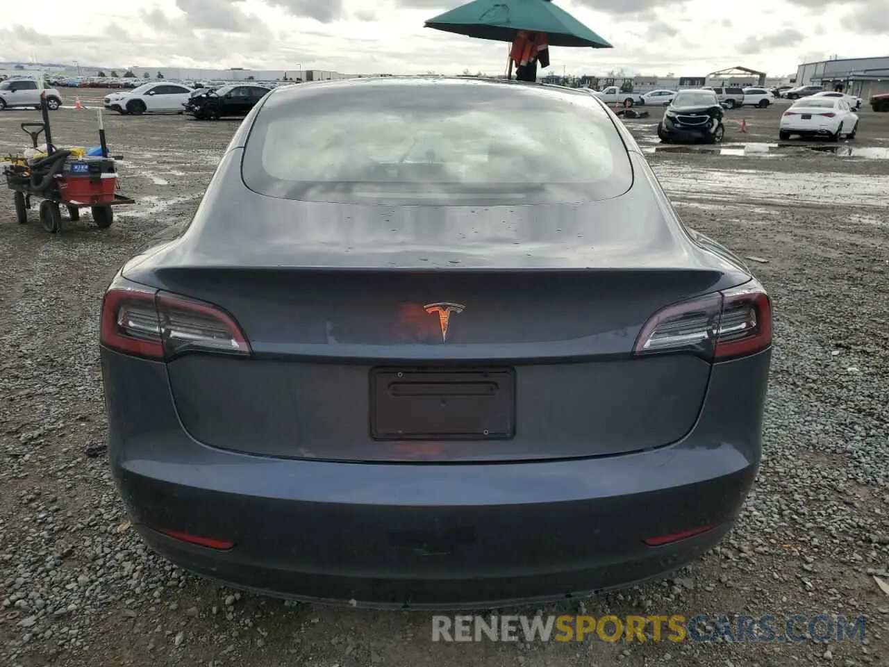 6 Photograph of a damaged car 5YJ3E1EA0PF458851 TESLA MODEL 3 2023