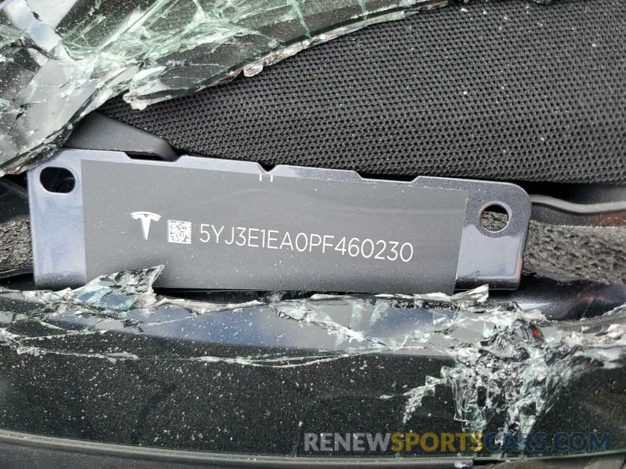 12 Photograph of a damaged car 5YJ3E1EA0PF460230 TESLA MODEL 3 2023