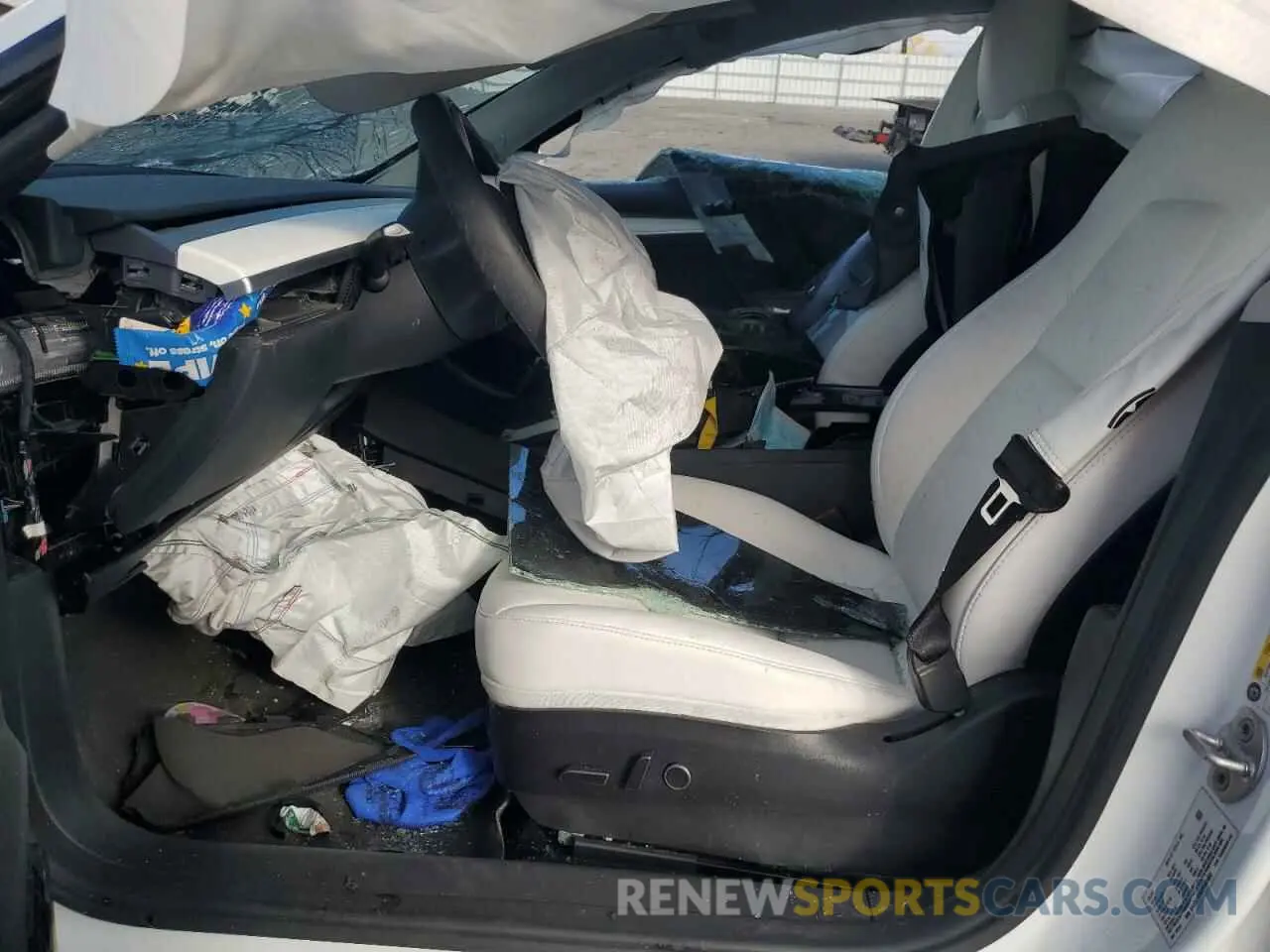 7 Photograph of a damaged car 5YJ3E1EA0PF466982 TESLA MODEL 3 2023
