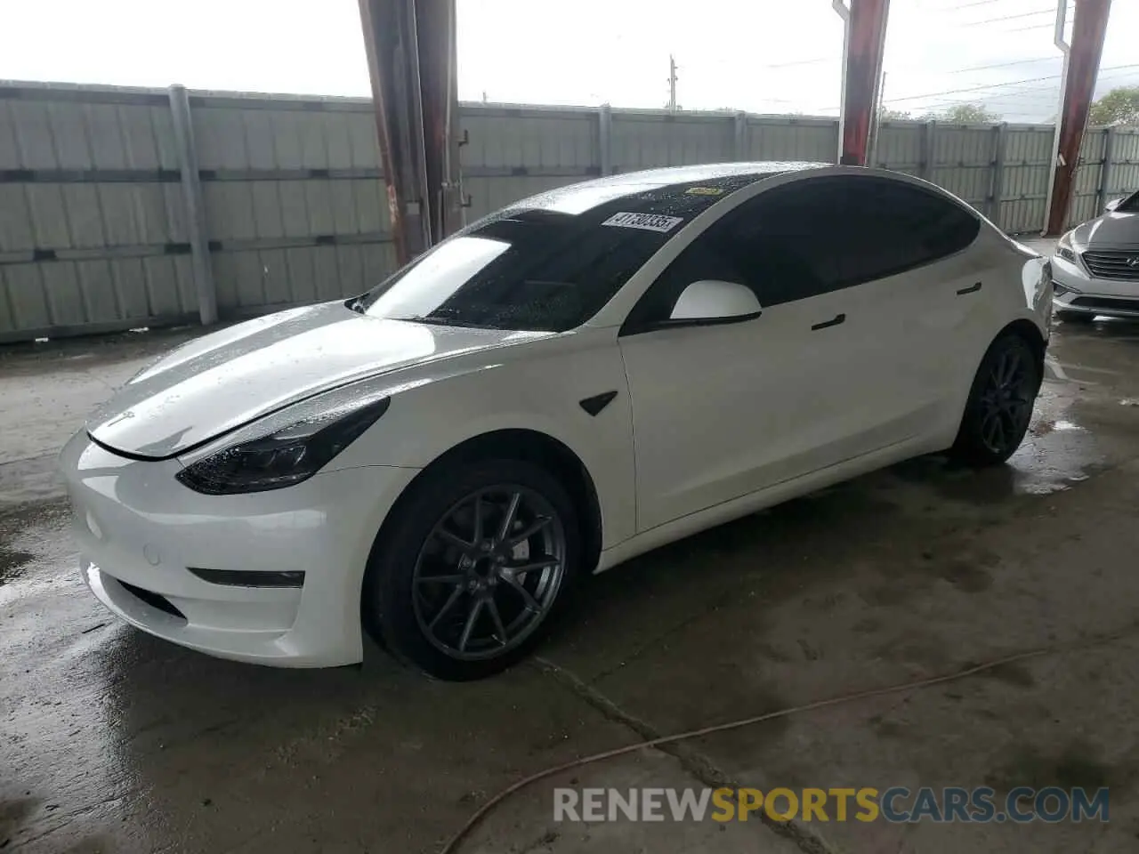 1 Photograph of a damaged car 5YJ3E1EA0PF468571 TESLA MODEL 3 2023
