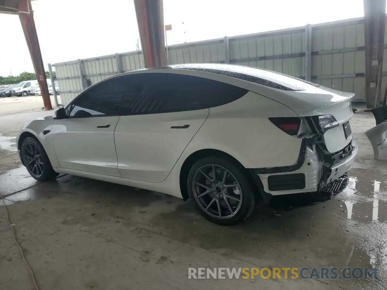 2 Photograph of a damaged car 5YJ3E1EA0PF468571 TESLA MODEL 3 2023