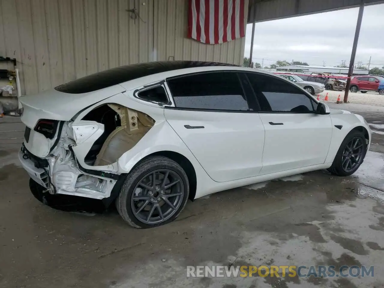 3 Photograph of a damaged car 5YJ3E1EA0PF468571 TESLA MODEL 3 2023