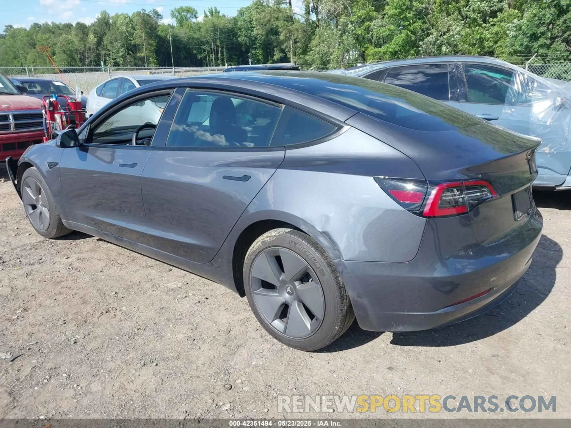3 Photograph of a damaged car 5YJ3E1EA0PF473754 TESLA MODEL 3 2023
