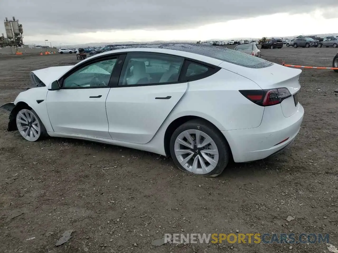 2 Photograph of a damaged car 5YJ3E1EA0PF480154 TESLA MODEL 3 2023