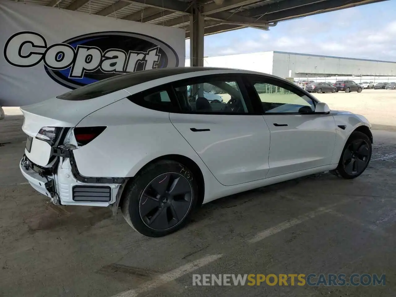 3 Photograph of a damaged car 5YJ3E1EA0PF482633 TESLA MODEL 3 2023