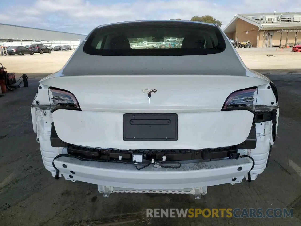 6 Photograph of a damaged car 5YJ3E1EA0PF482633 TESLA MODEL 3 2023