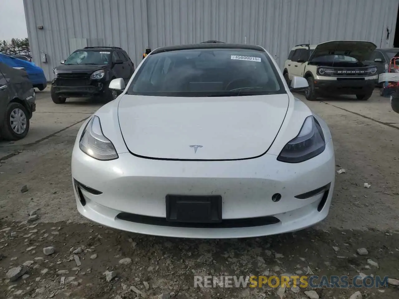5 Photograph of a damaged car 5YJ3E1EA0PF487458 TESLA MODEL 3 2023