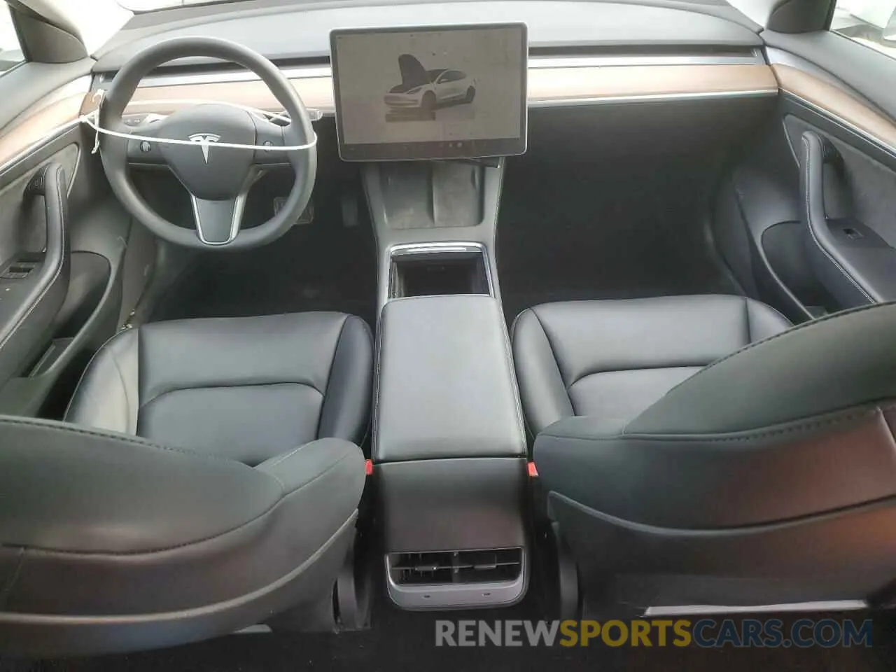 8 Photograph of a damaged car 5YJ3E1EA0PF487458 TESLA MODEL 3 2023