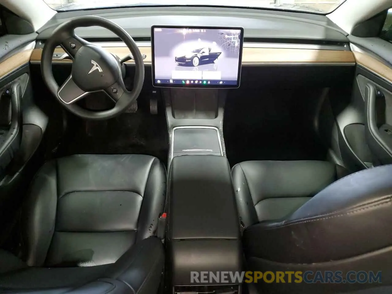 8 Photograph of a damaged car 5YJ3E1EA0PF490697 TESLA MODEL 3 2023