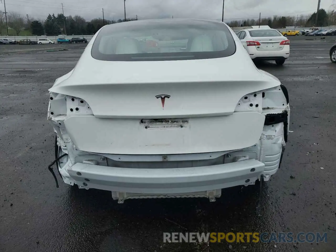 6 Photograph of a damaged car 5YJ3E1EA0PF496757 TESLA MODEL 3 2023