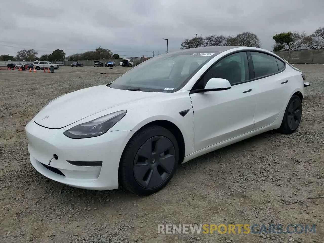 1 Photograph of a damaged car 5YJ3E1EA0PF516666 TESLA MODEL 3 2023