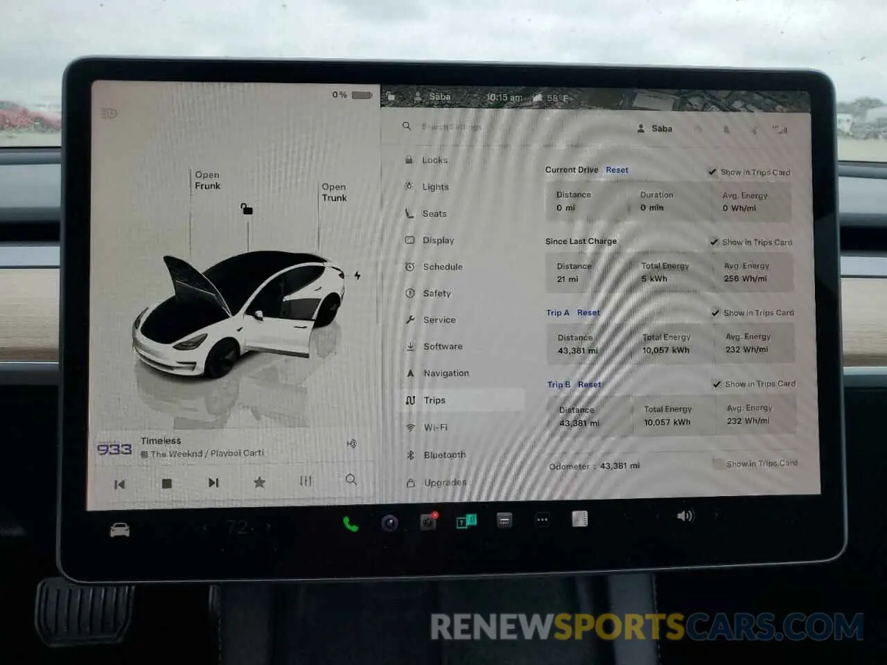 9 Photograph of a damaged car 5YJ3E1EA0PF516666 TESLA MODEL 3 2023