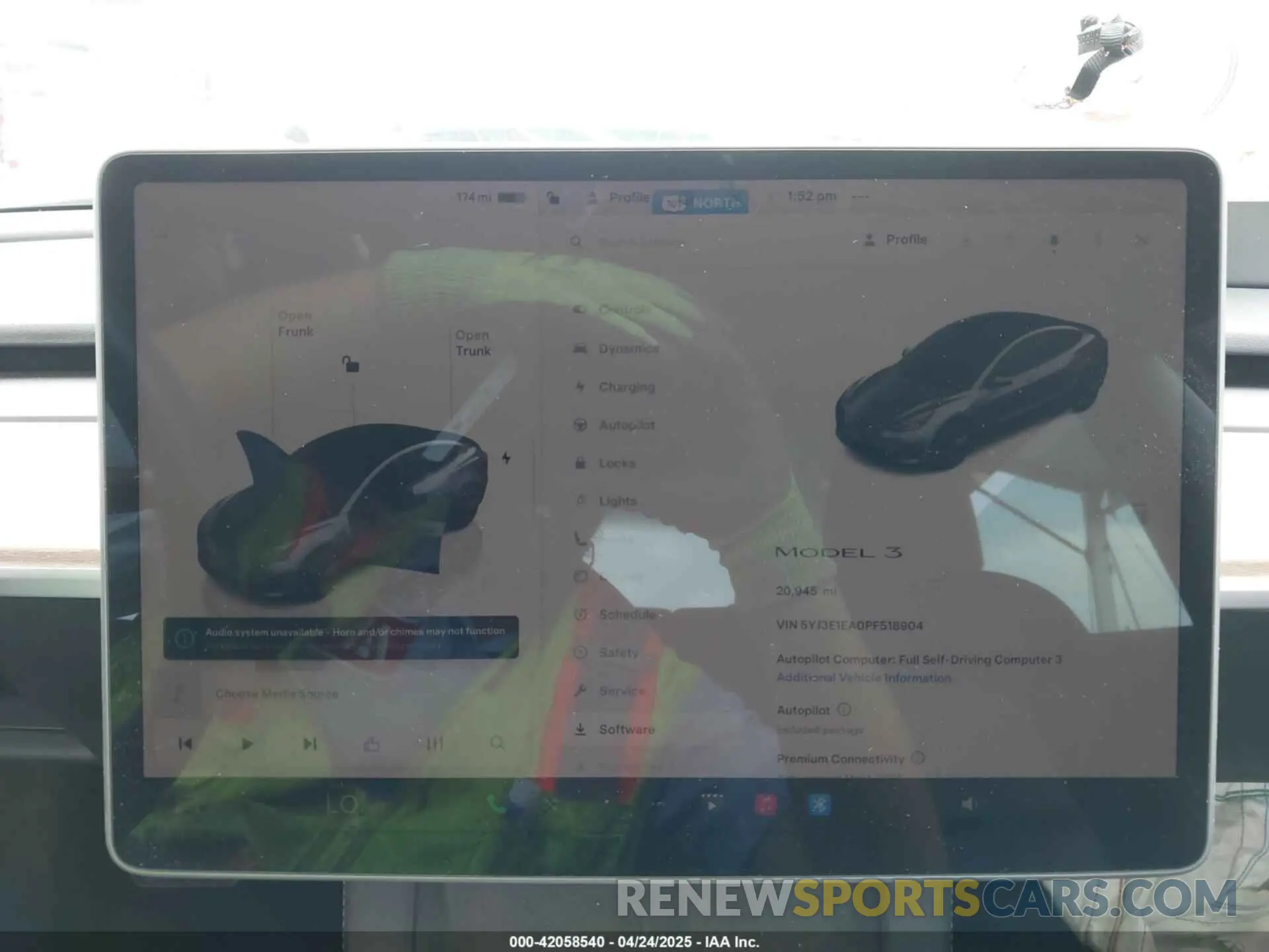 7 Photograph of a damaged car 5YJ3E1EA0PF518904 TESLA MODEL 3 2023