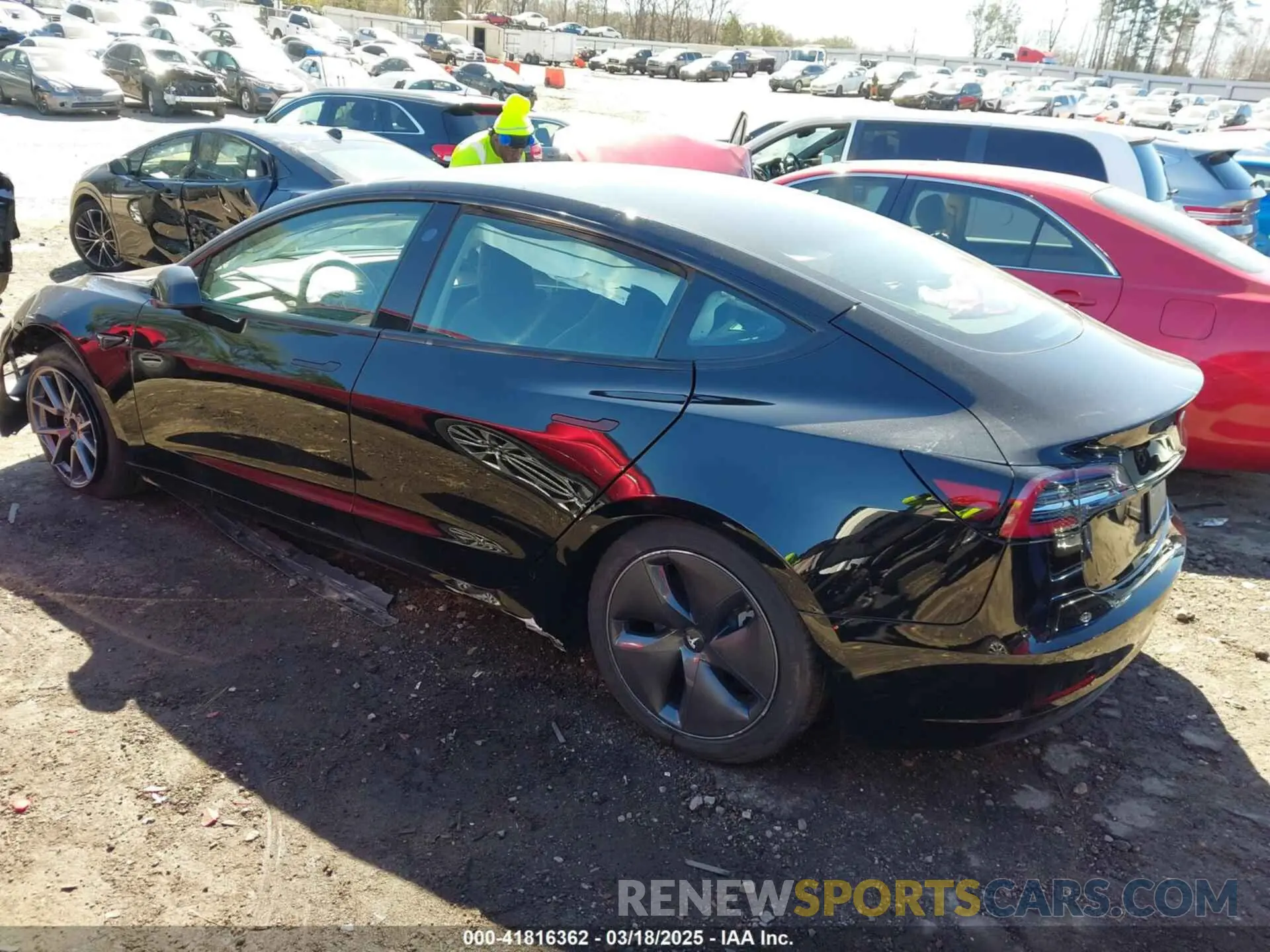 3 Photograph of a damaged car 5YJ3E1EA0PF546332 TESLA MODEL 3 2023