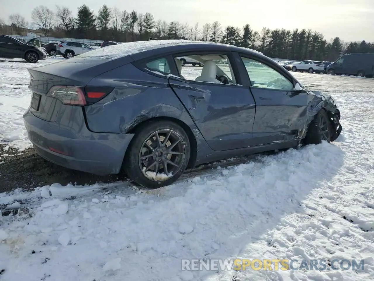 3 Photograph of a damaged car 5YJ3E1EA0PF547948 TESLA MODEL 3 2023