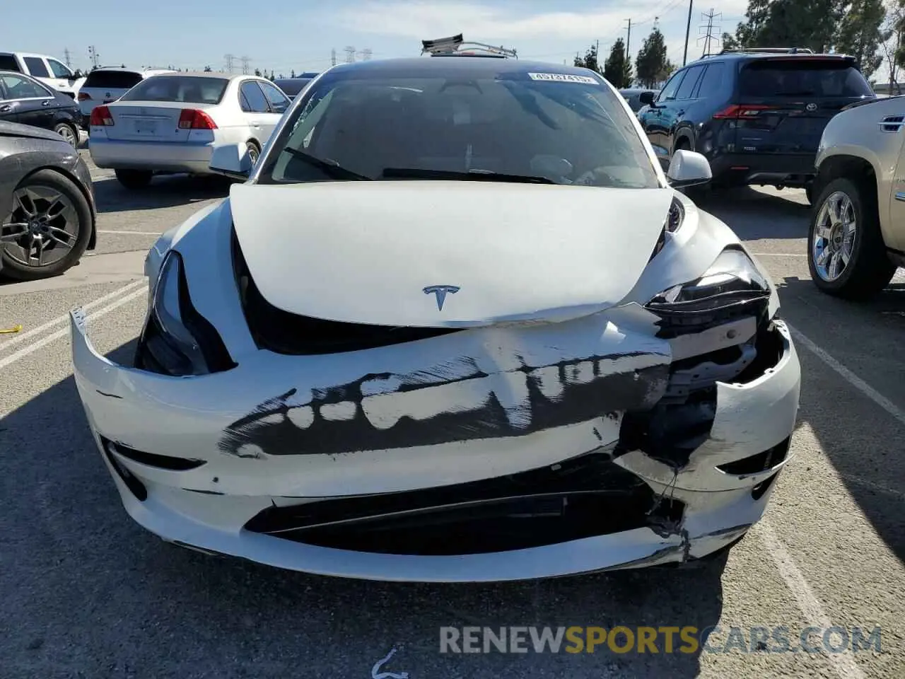 5 Photograph of a damaged car 5YJ3E1EA0PF549490 TESLA MODEL 3 2023
