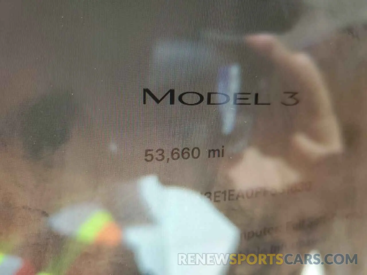 9 Photograph of a damaged car 5YJ3E1EA0PF551630 TESLA MODEL 3 2023