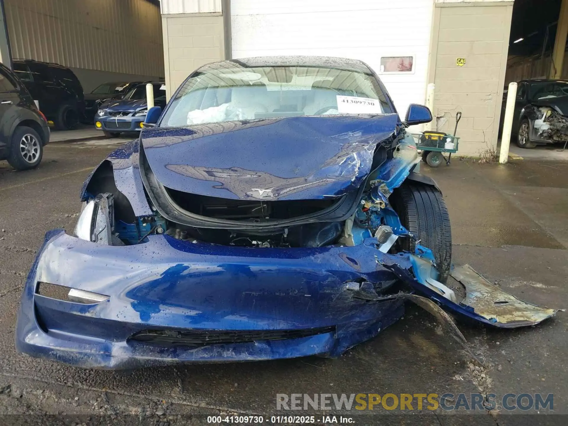 11 Photograph of a damaged car 5YJ3E1EA0PF551837 TESLA MODEL 3 2023