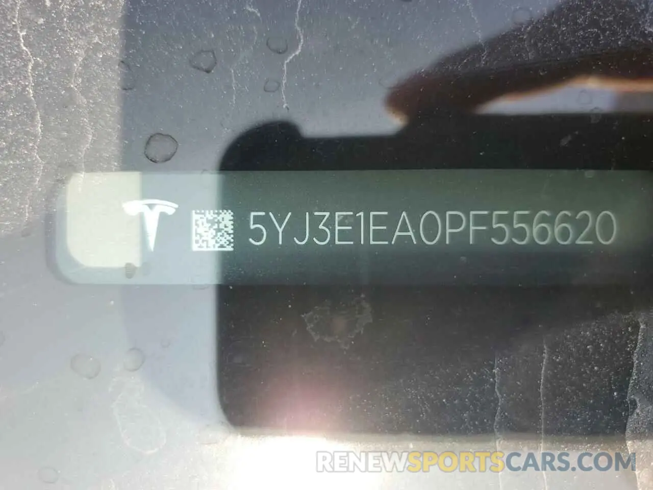 12 Photograph of a damaged car 5YJ3E1EA0PF556620 TESLA MODEL 3 2023
