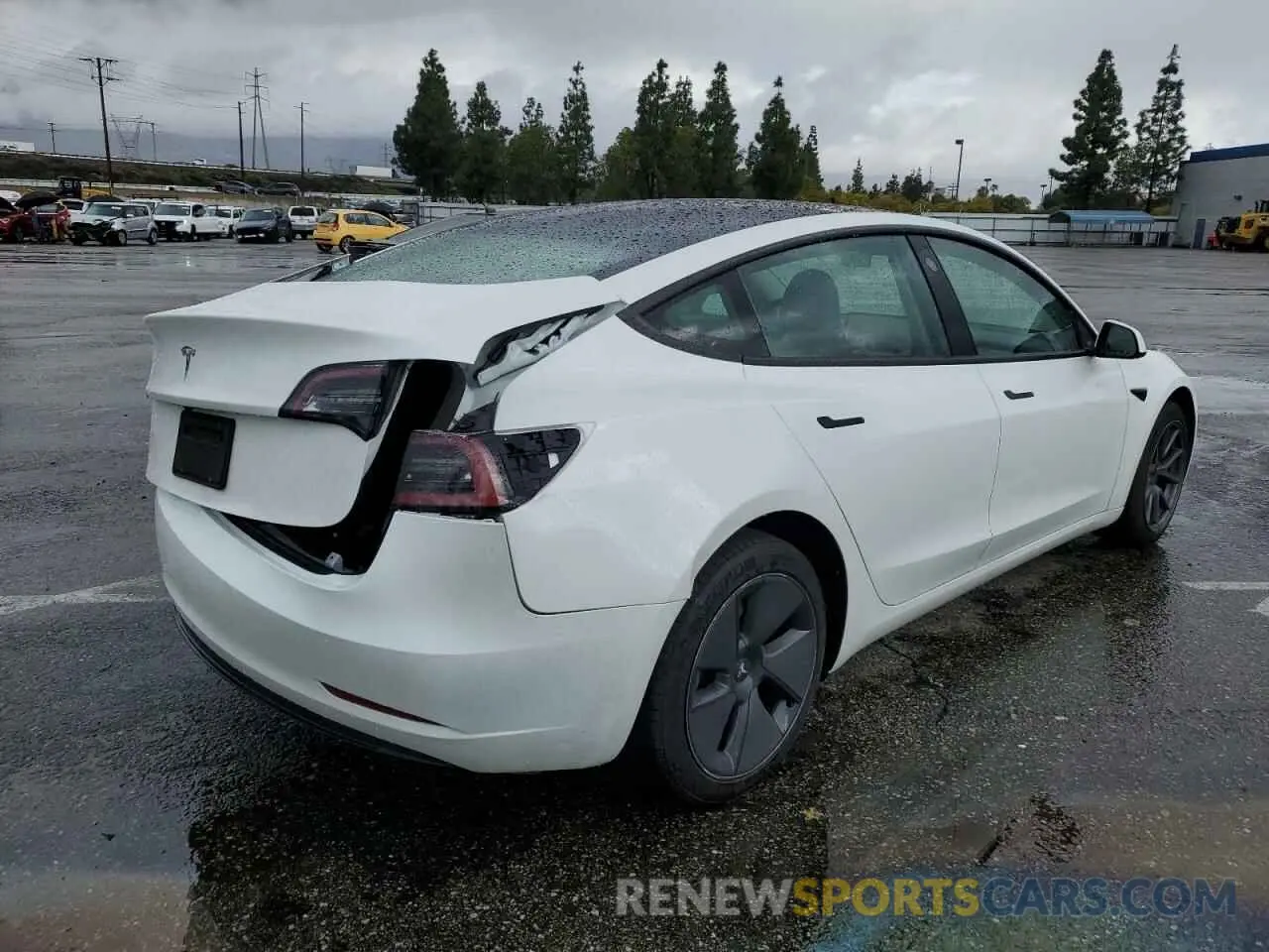 3 Photograph of a damaged car 5YJ3E1EA0PF556715 TESLA MODEL 3 2023