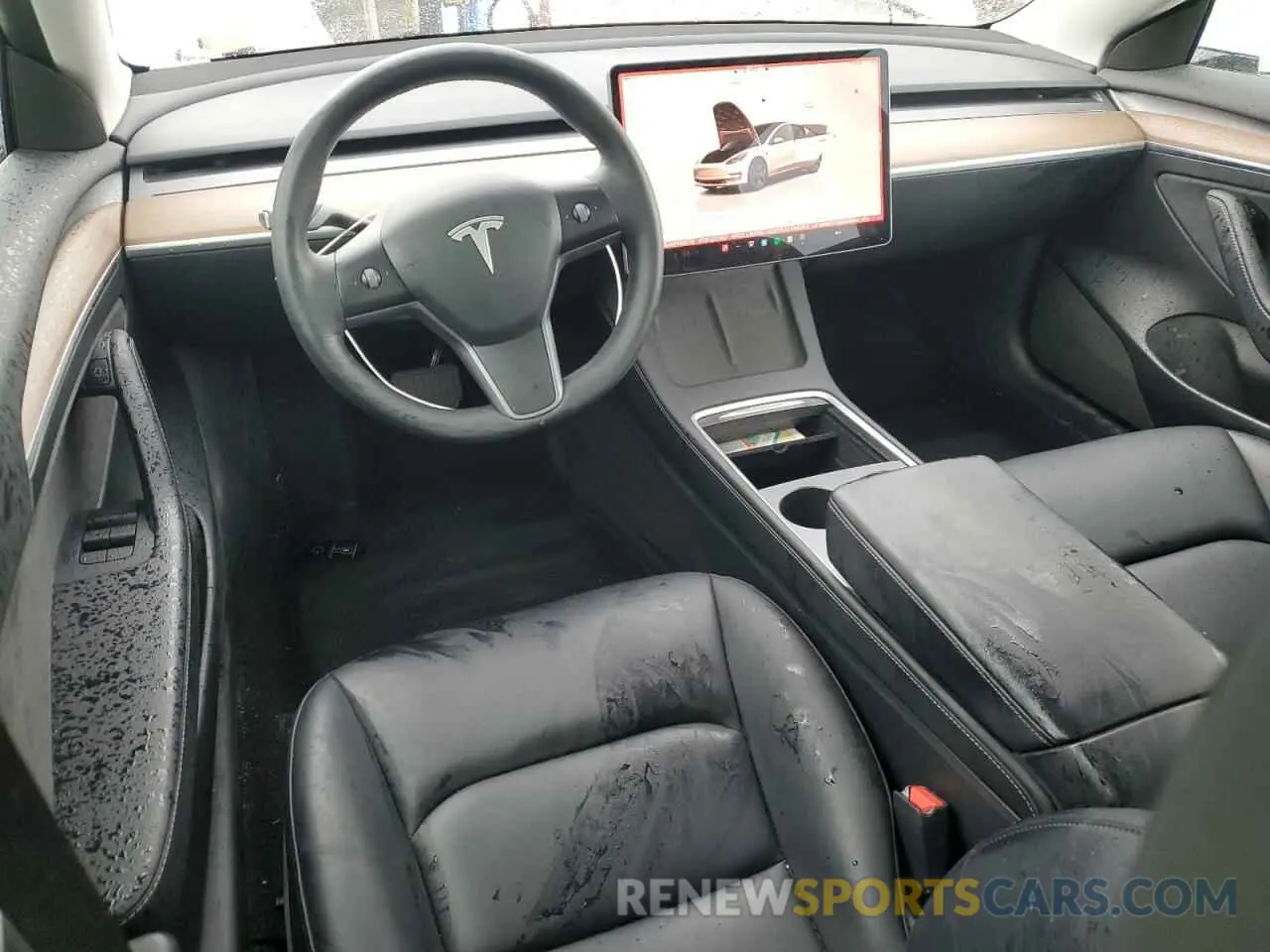8 Photograph of a damaged car 5YJ3E1EA0PF556715 TESLA MODEL 3 2023
