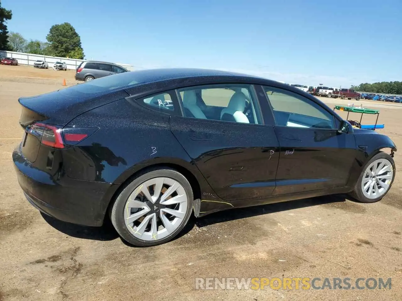 3 Photograph of a damaged car 5YJ3E1EA0PF563695 TESLA MODEL 3 2023