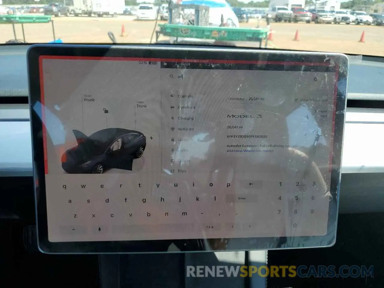 9 Photograph of a damaged car 5YJ3E1EA0PF563695 TESLA MODEL 3 2023