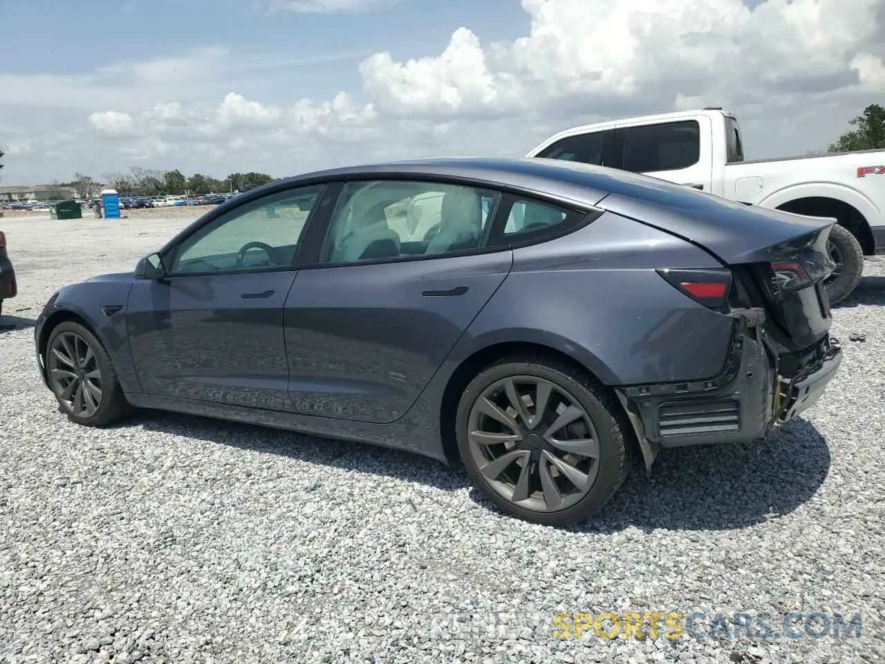 2 Photograph of a damaged car 5YJ3E1EA0PF571943 TESLA MODEL 3 2023