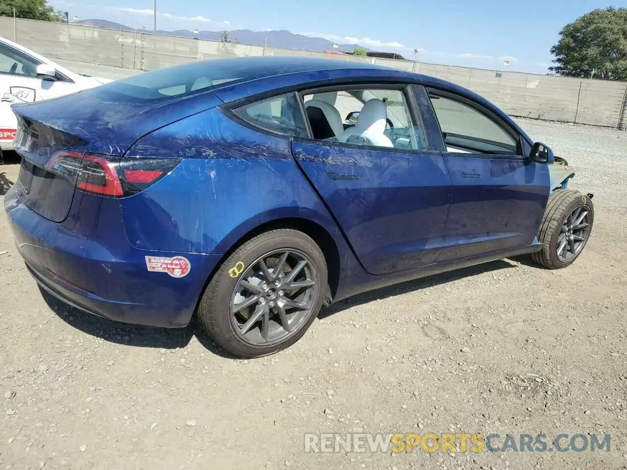 3 Photograph of a damaged car 5YJ3E1EA0PF574292 TESLA MODEL 3 2023