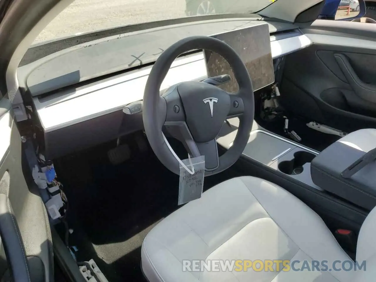 8 Photograph of a damaged car 5YJ3E1EA0PF574292 TESLA MODEL 3 2023