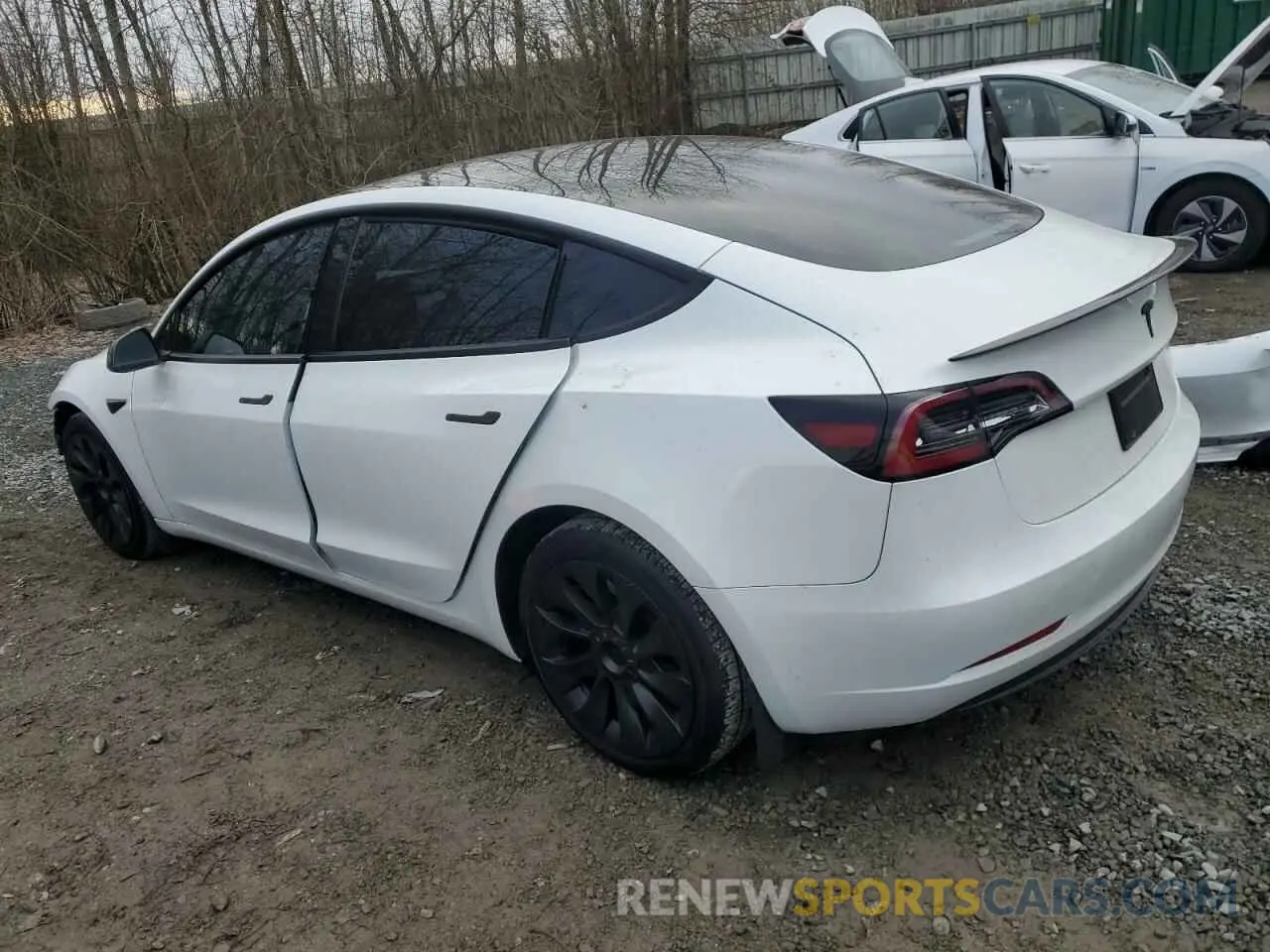 2 Photograph of a damaged car 5YJ3E1EA0PF577919 TESLA MODEL 3 2023