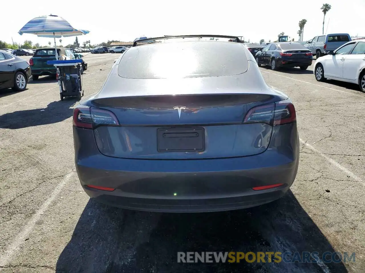 6 Photograph of a damaged car 5YJ3E1EA0PF579119 TESLA MODEL 3 2023