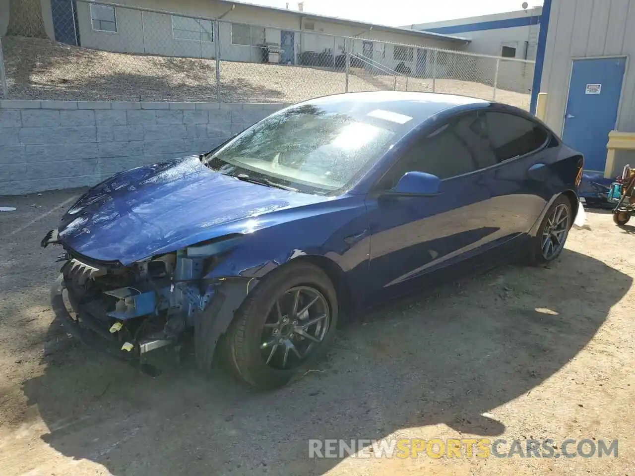 1 Photograph of a damaged car 5YJ3E1EA0PF583512 TESLA MODEL 3 2023