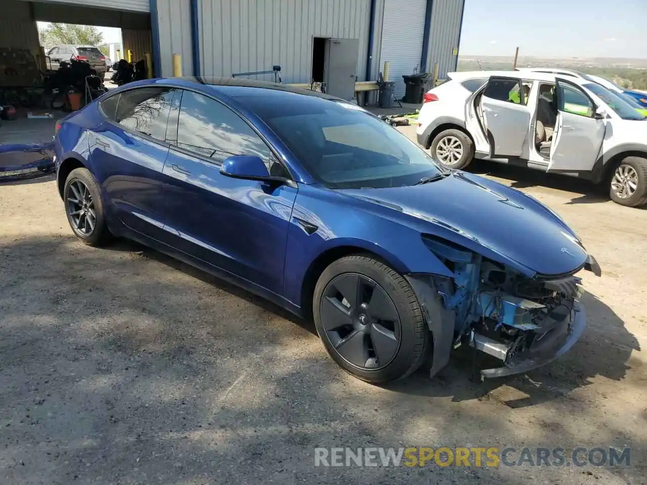 4 Photograph of a damaged car 5YJ3E1EA0PF583512 TESLA MODEL 3 2023