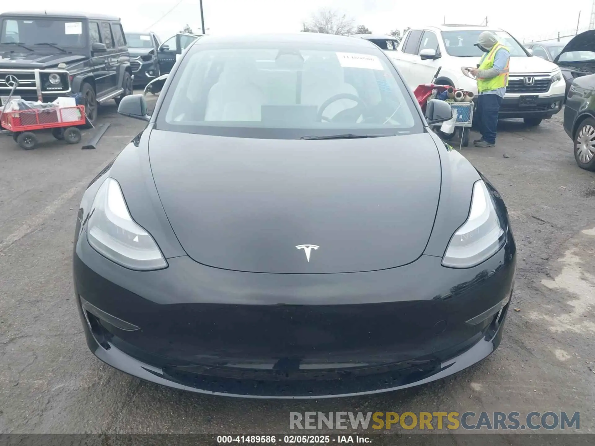 13 Photograph of a damaged car 5YJ3E1EA0PF587656 TESLA MODEL 3 2023