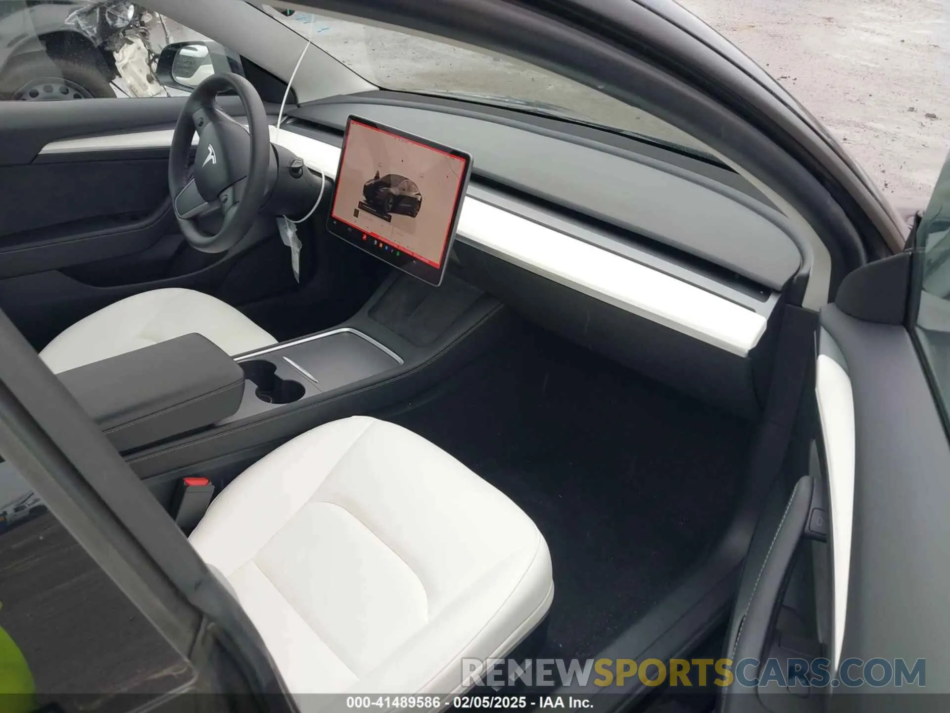 5 Photograph of a damaged car 5YJ3E1EA0PF587656 TESLA MODEL 3 2023